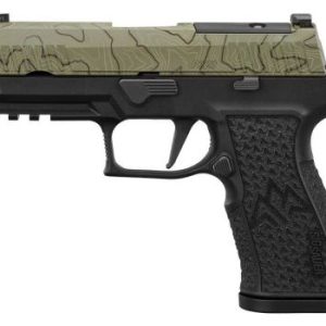 SIG P320 XTEN ENDURE 10MM 3.8" - (3)15RD LXG GRIP MOSS GREEN