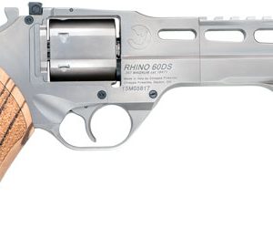 CHIAPPA RHINO 60DS 357MAG - 6" ADJ. SIGHT CHROME/WALNUT.