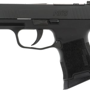 SIG P365 MIC COMP 380ACP 3.1" - SIGLITE (2)10RD POLYMER/BLACK