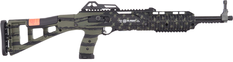 HI-POINT CARBINE 45ACP 17.5" - TB 9RD GRAND UNION FLAG OD GRN