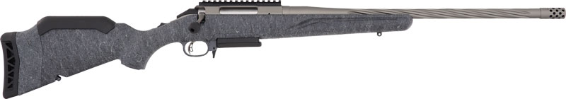 RUGER AMERICAN GENII 7MM-08 - 20" GRAY GRAY SPLATER SYN