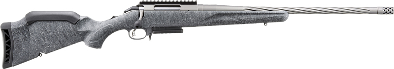 RUGER AMERICAN GENII 270 WIN - 20" GRAY GRAY SPLATTER SYN