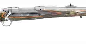 RUGER M77 GUIDE GUN W/MBS - 30-06 S/S GREEN MOUNTAIN LAM.