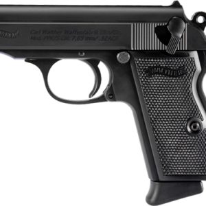 WALTHER PPK/S 32ACP BLACK FS - 7-RD. BLACK SYNTHETIC GRIPS