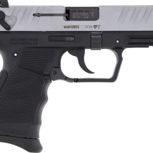 WALTHER PD380 380ACP 3.7" FS - 9RD SILVER SLIDE BLACK FRAME