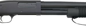 MOSSBERG 590 SHOCKWAVE 12GA 3" - CORN COB FOREND 6RD BLUED
