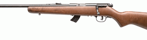 SAVAGE MARK II-GLY YOUTH 22LR - LH ACCU TRIG BLUED/HARDWOOD