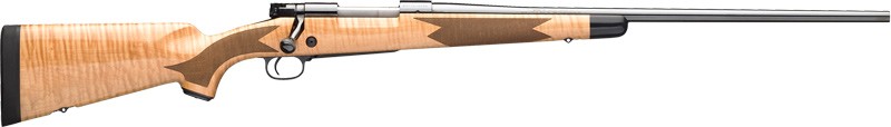 WINCHESTER MODEL 70 SUPER - GRADE MAPLE 243 WIN 22" BLUED