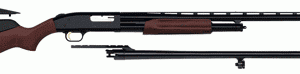 MOSSBERG 500 COMBO 12GA 3" - 28"VR 24"RIFLED BLUED WOOD