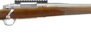 RUGER HAWKEYE HUNTER 7MM REM - MAG STAINLESS WALNUT THREADED