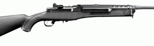 RUGER MINI-14 RANCH 5.56MM - BLUED BLACK SYN W/5RND MAG.
