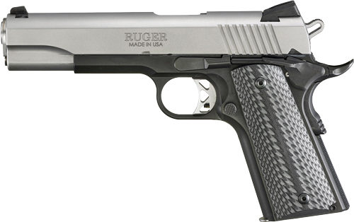 RUGER SR1911 45ACP FS 8-SHOT - LIGHTWEIGHT G10 GRIPS