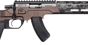 CHRISTENSEN MPR RIMFRE 17HMR - 16" CF/CHASSIS BROWN ADJ FLDG