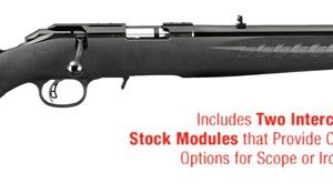 RUGER AMERICAN COMPACT 22LR - 10-SHOT 18" MATTE BLK THRD