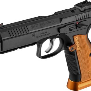 CZ SHADOW 2 ORANGE OR 9MM 17RD - MAG BLACK POLYCOAT STEEL FRAME