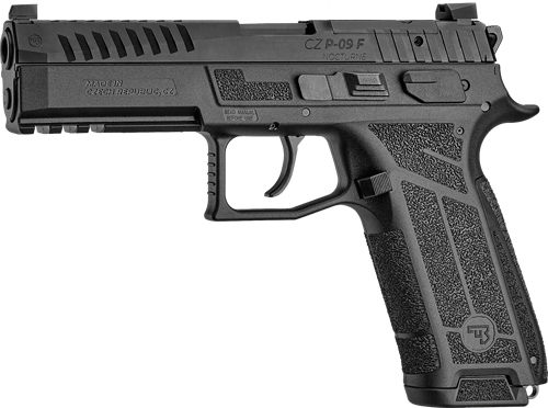 CZ P-09 F NOCTURNE OR 9MM FS - 19-SHOT POLYMER FRAME BLACK - Image 2