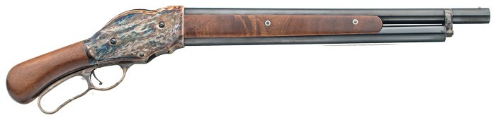 CHIAPPA 1887 MARE'S LEG 12GA - 18.5" COLOR CASE/WALNUT