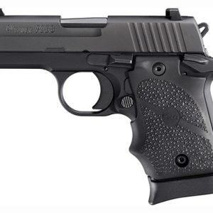 SIG P938 BRG 9MM 3" SAO - SIGLITE (1)7RD RUBBER/BLACK
