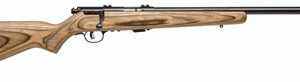 SAVAGE 93R17-BV 17HMR 21" HB - ACCU TGR BLUED/BROWN LAMINATE