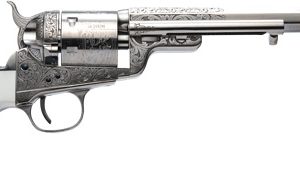 CIMARRON 1851RM WB HICKOK - 38SPL 7.5" FS NICKEL ENGRAVED