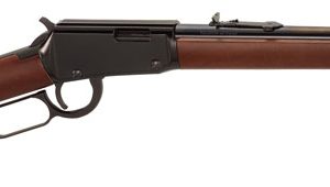 HENRY LEVER ACTION YOUTH - 22S/L/LR 16" BLUED WALNUT