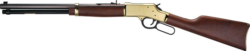 HENRY BIG BOY BRASS 44MAG/SPL - SIDE GATE 20" OCTAGON WALNUT - Image 2