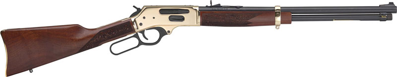 HENRY SIDE GATE LEVER 35 REM - 20" WALNUT