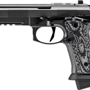 BERETTA 92XI SAO SQUALO 9MM - 4.9" 22RD BLACK GREY WITH RAIL