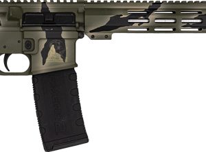 GLFA AR15 RIFLE 223 WYLDE - 16" S/S BBL PURSUIT GREEN CAMO