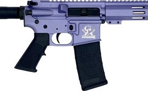 GLFA AR15 PISTOL 223 WYLDE - 7.5" STAINLESS BBL WILD ORCHID