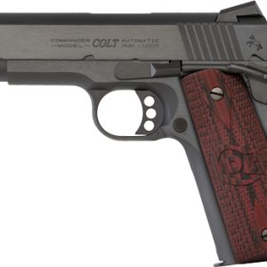 COLT COMBAT COMMANDER 9MM - 4.25" 9RD BLUED G10 GRIPS