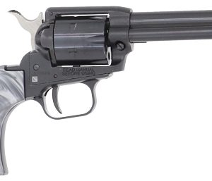 HERITAGE 22LR 4.75" FS BLUED - GRAY PEARL GRIPS