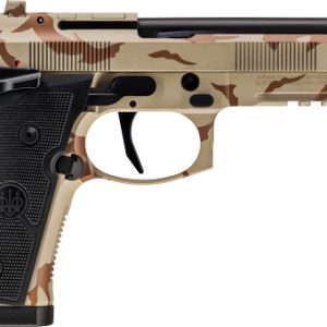 BERETTA 92XI SAO FS 9MM 4.7" - 18RD DESERT DPM CAMO 2 MAGS