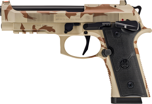 BERETTA 92XI SAO FS 9MM 4.7" - 18RD DESERT DPM CAMO 2 MAGS - Image 2