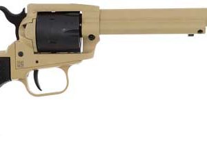 HERITAGE 22LR 6.5" SAND - STEEL FRAME POLYMER