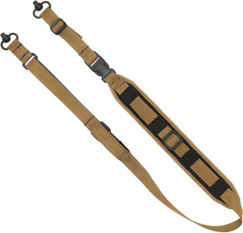 GROVTEC QS 2 POINT SENTINEL - SLING W/ PB SWIVELS COYOTE BRN
