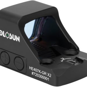 HOLOSUN 407 GREEN DOT ONLY - 6MOA SHAKE AWAKE PISTOL SERIES
