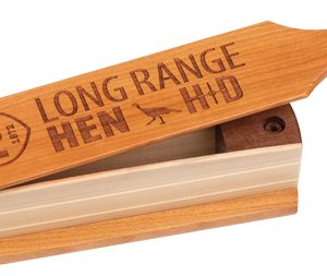 KNIGHT AND HALE HD LONG RANGE - HEN BOX CALL CHERRY/WALNUT