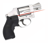 CRIMSON TRACE LASER LASERGRIP - RED S&W J-FRAME ROUND BUTT