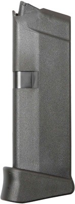 GLOCK OEM MAGAZINE 43 9MM - LUGER 6RD W/EXTENSION