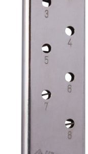 MEC-GAR MAGAZINE BERSA THUNDER - 380ACP 8RD FINGER REST NICKEL