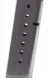 MEC-GAR MAGAZINE 1911 GOVT. - 45ACP 8RD STAINLESS STEEL