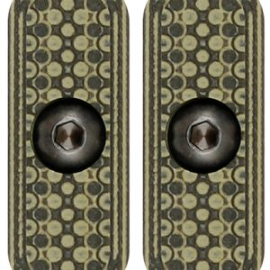 MI LEVER STOCK G10 M-LOK PANEL - OD GREEN/BLACK 2-PACK