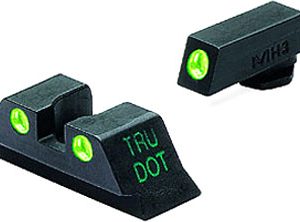 MEPROLIGHT NIGHT SIGHT FIXED - SET GREEN/GREEN FOR MOST GLOCK