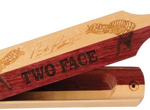 PITTMAN GAME CALLS TWO FACE - BOX TURKEY CALL PRPL HRT/MAPLE