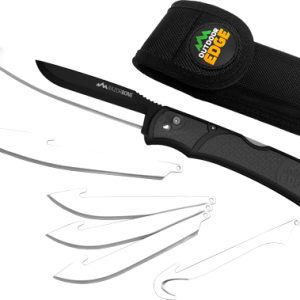 OUTDOOR EDGE RAZOR BONE 6-BLD - COMBO SET GRAY BLISTER PACK