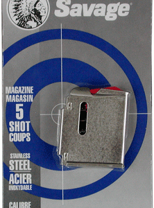 SAVAGE MAGAZINE 93 SERIES - .22WMR/.17HMR 5RD STAINLESS
