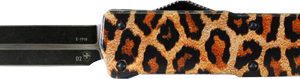 TEMPLAR KNIFE SMALL OTF ALUM - LEOPARD 2.75" BLACK DAGGER