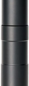 RUGGED SUPPRESSORS MUSTANG 22 - KEYED BAFFLES CERAKOTE BLACK