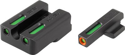 TRUGLO SIGHT SET HK P30/SK/VP - TFX PRO GREEN/ORANGE OUTLINE